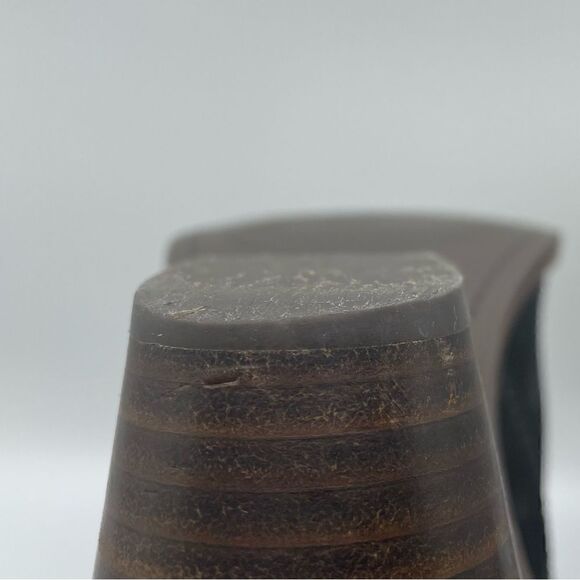 Lucky Brand Victorey suede ankle bootie in Black Deer- size 7.5 - Picture 10 of 11